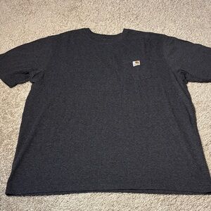 Carhartt Men’s Loose Fit Short Sleeve T Shirt Charcoal Gray